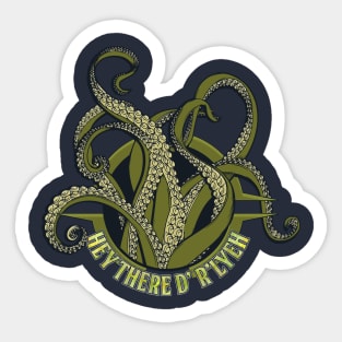 Nerdy Tee - Lovecraft R'lyeh Sticker